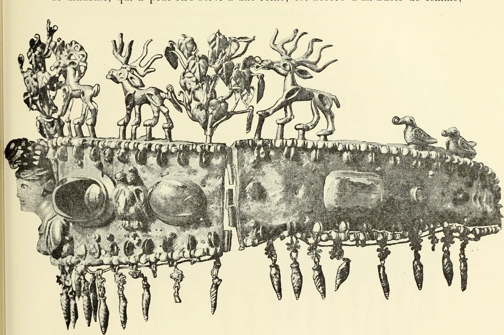 An illustration from Antiquités de la Russie méridionale, 1891, leaf 500