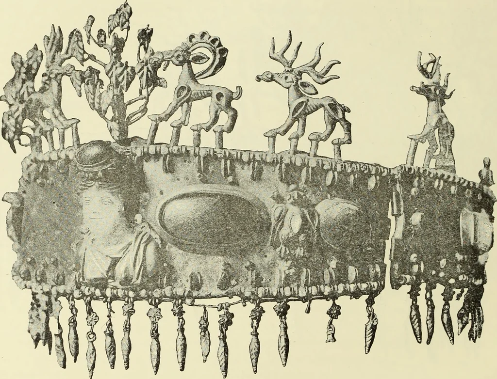 An illustration from Antiquités de la Russie méridionale, 1891, leaf 501