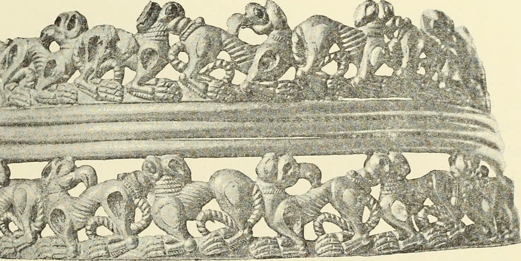 An illustration from Antiquités de la Russie méridionale, 1891, leaf 502