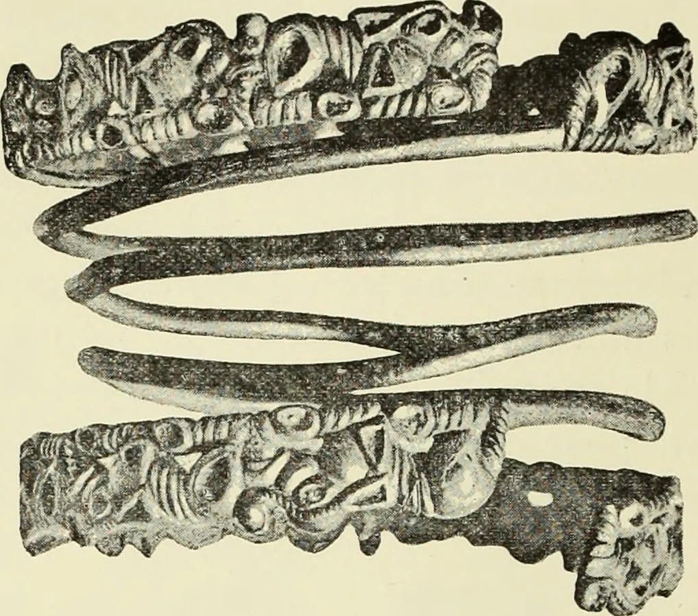 An illustration from Antiquités de la Russie méridionale, 1891, leaf 503
