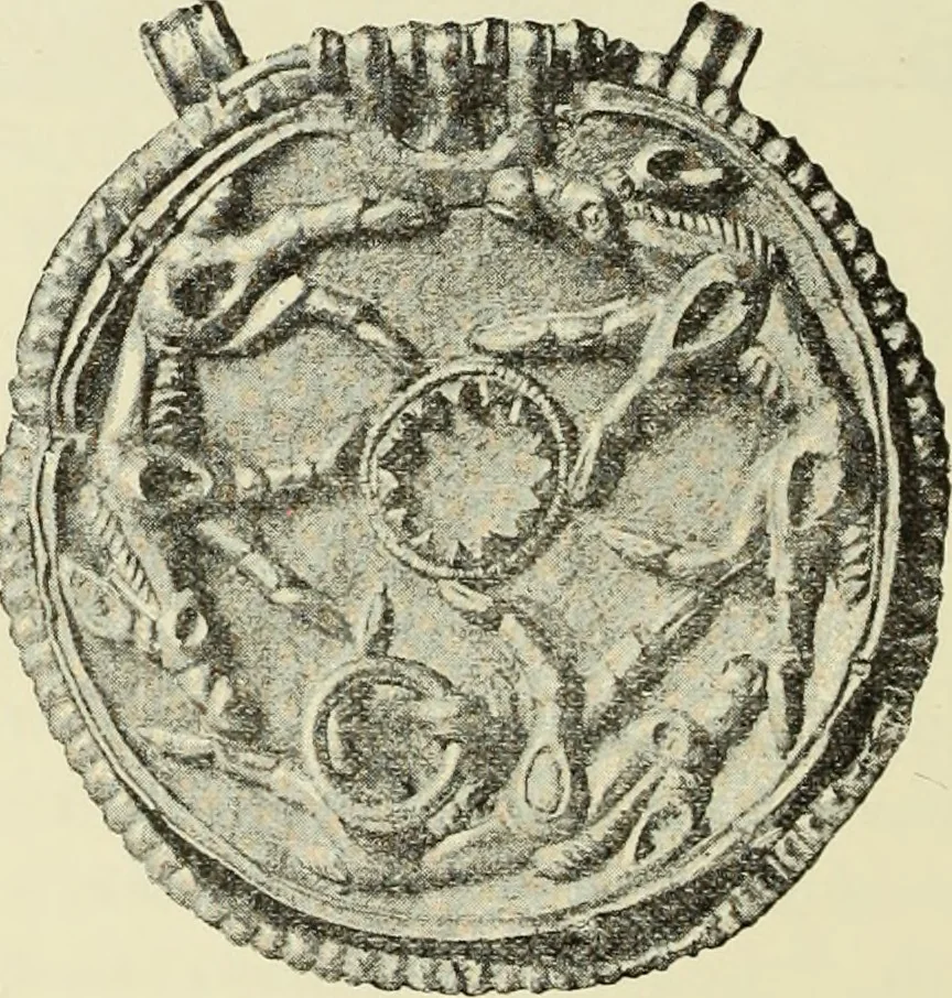 An illustration from Antiquités de la Russie méridionale, 1891, leaf 503