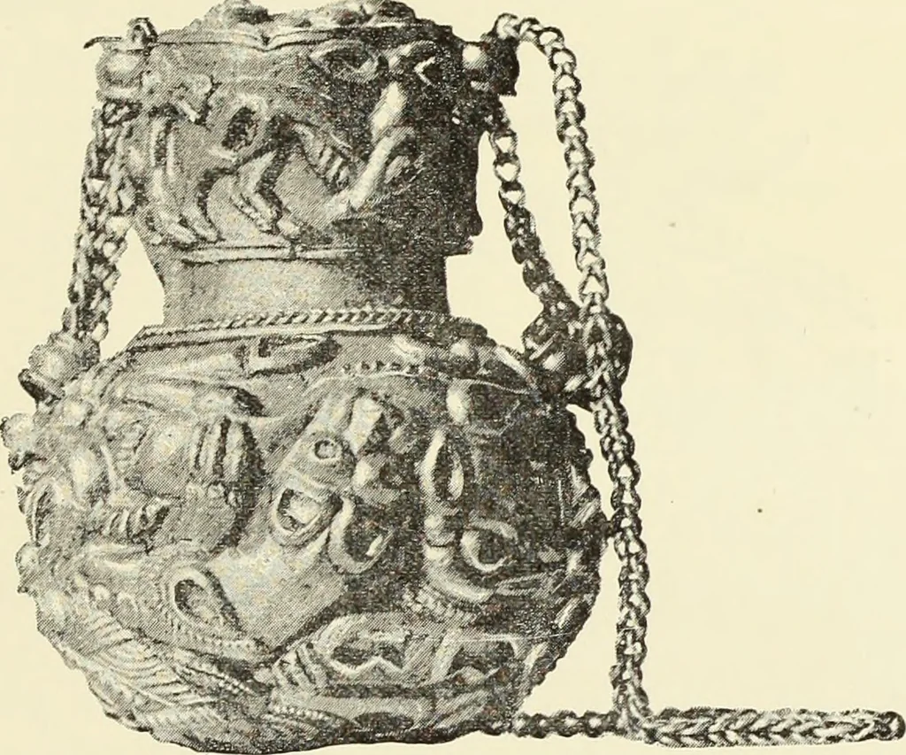 An illustration from Antiquités de la Russie méridionale, 1891, leaf 504