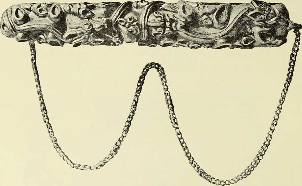 An illustration from Antiquités de la Russie méridionale, 1891, leaf 507
