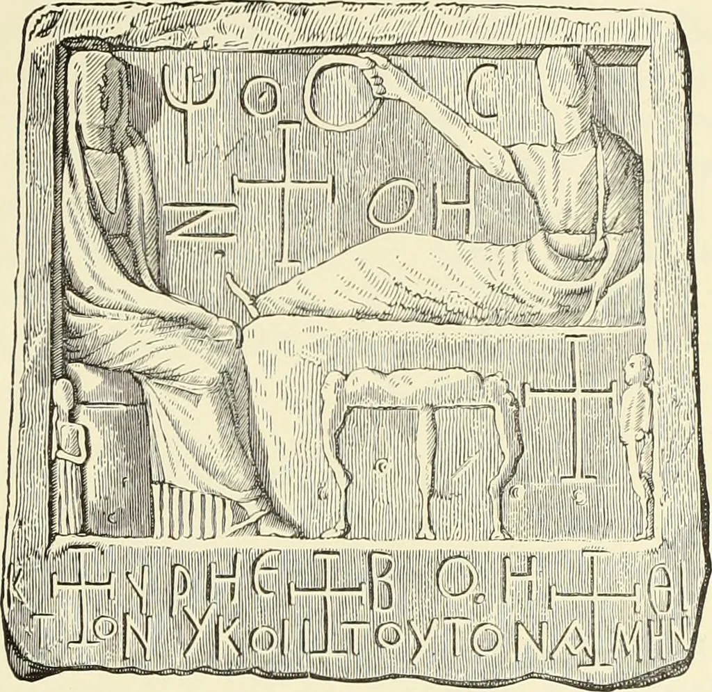 An illustration from Antiquités de la Russie méridionale, 1891, leaf 532