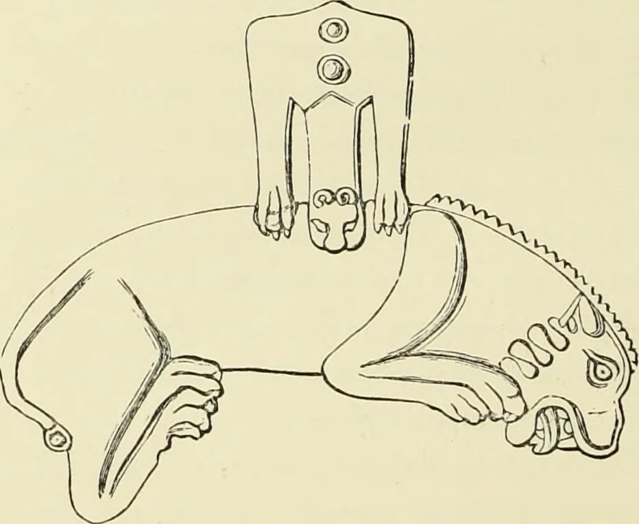 An illustration from Antiquités de la Russie méridionale, 1891, leaf 543
