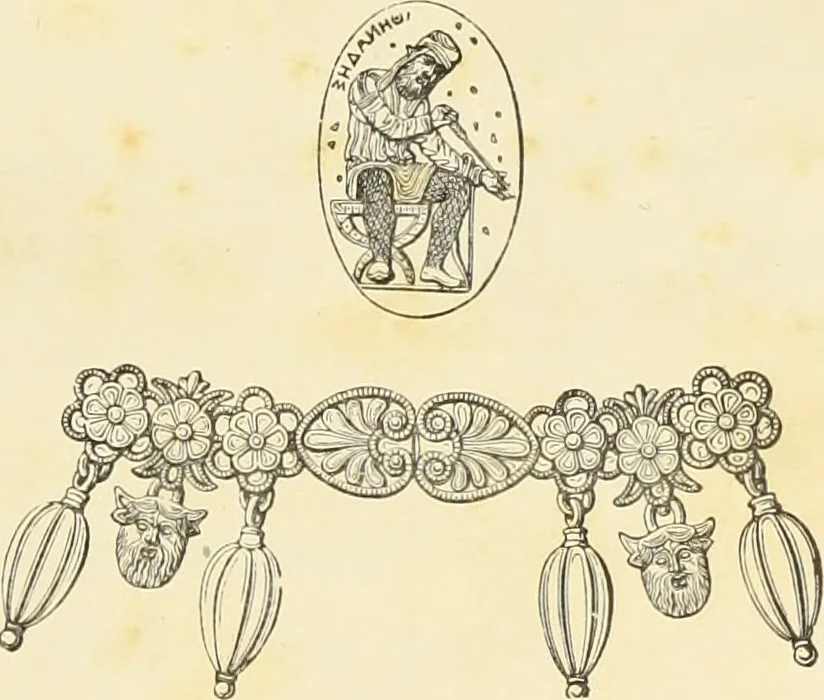 An illustration from Antiquités de la Russie méridionale, 1891, leaf 6