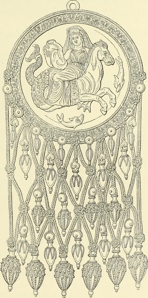 An illustration from Antiquités de la Russie méridionale, 1891, leaf 70