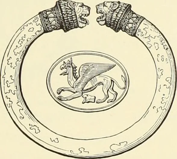 An illustration from Antiquités de la Russie méridionale, 1891, leaf 76