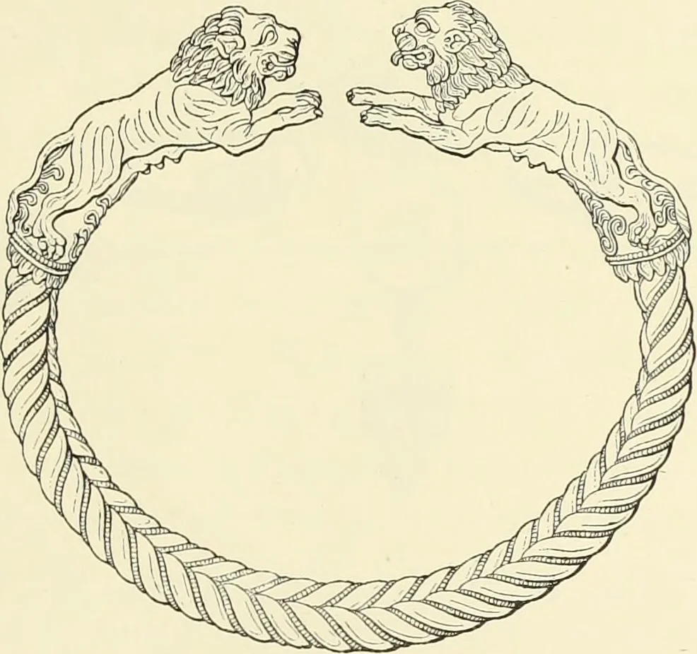 An illustration from Antiquités de la Russie méridionale, 1891, leaf 76