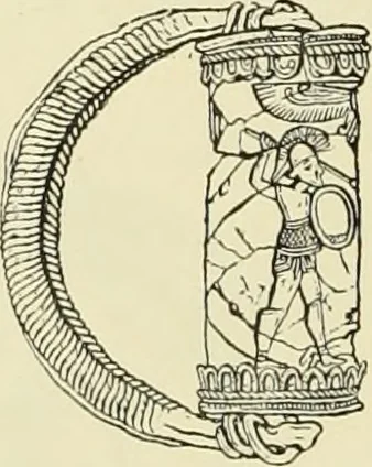 An illustration from Antiquités de la Russie méridionale, 1891, leaf 77