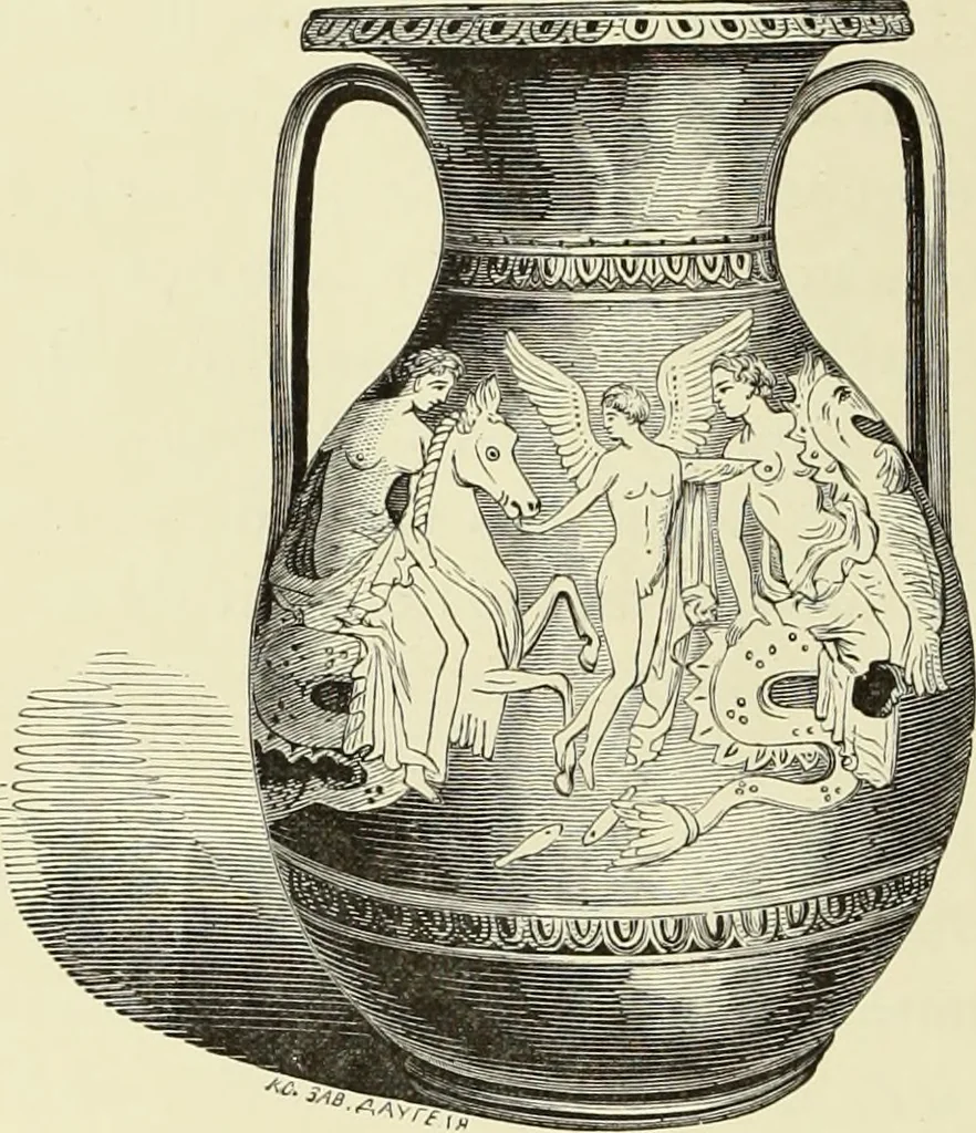 An illustration from Antiquités de la Russie méridionale, 1891, leaf 83