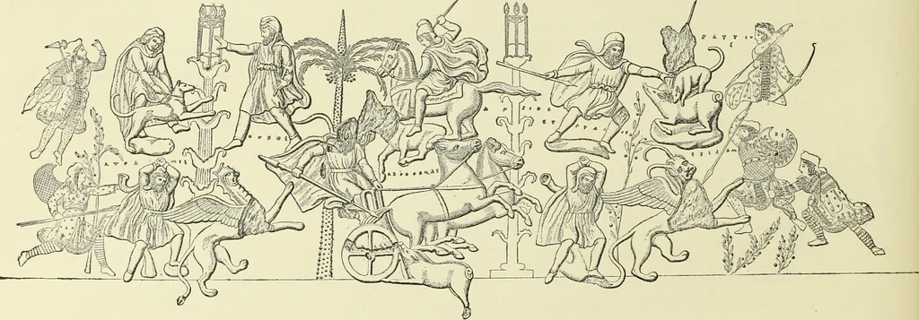An illustration from Antiquités de la Russie méridionale, 1891, leaf 91