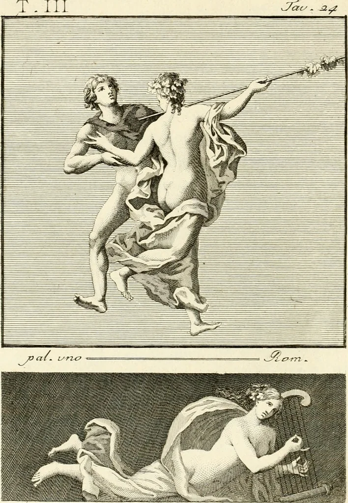 An illustration from Antiquités d'Herculanum, 1804, leaf 101