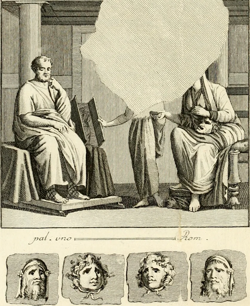 An illustration from Antiquités d'Herculanum, 1804, leaf 113