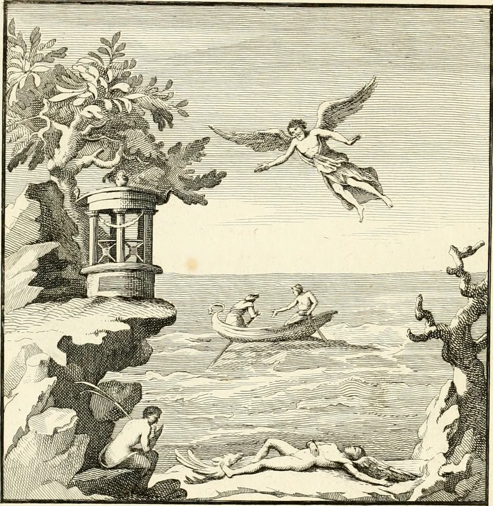An illustration from Antiquités d'Herculanum, 1804, leaf 157