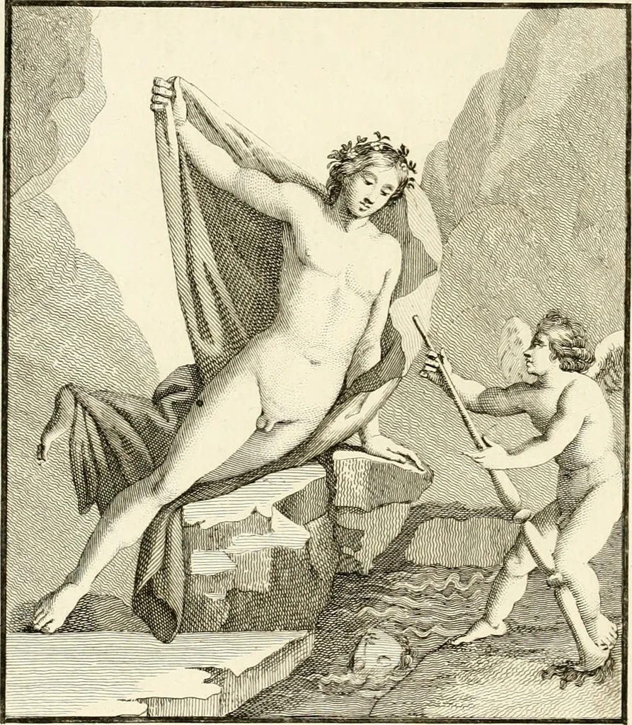 An illustration from Antiquités d'Herculanum, 1804, leaf 193