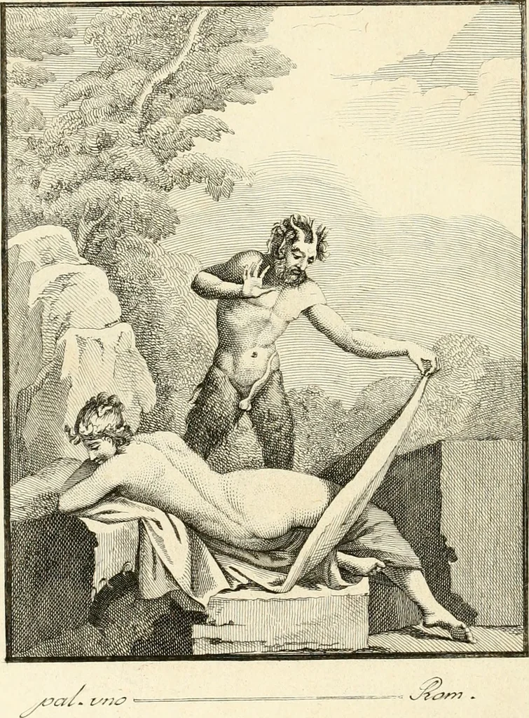 An illustration from Antiquités d'Herculanum, 1804, leaf 197