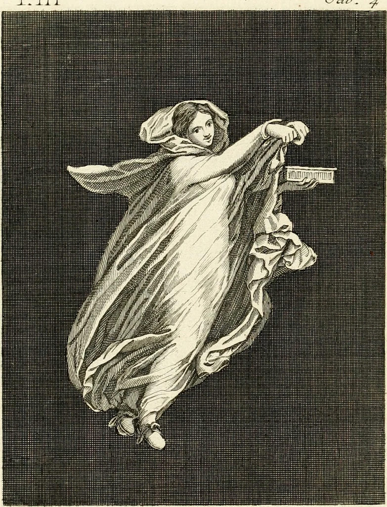 An illustration from Antiquités d'Herculanum, 1804, leaf 21