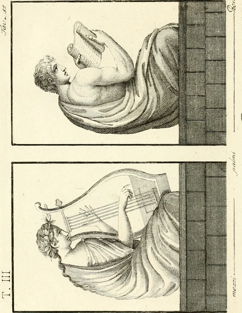An illustration from Antiquités d'Herculanum, 1804, leaf 225