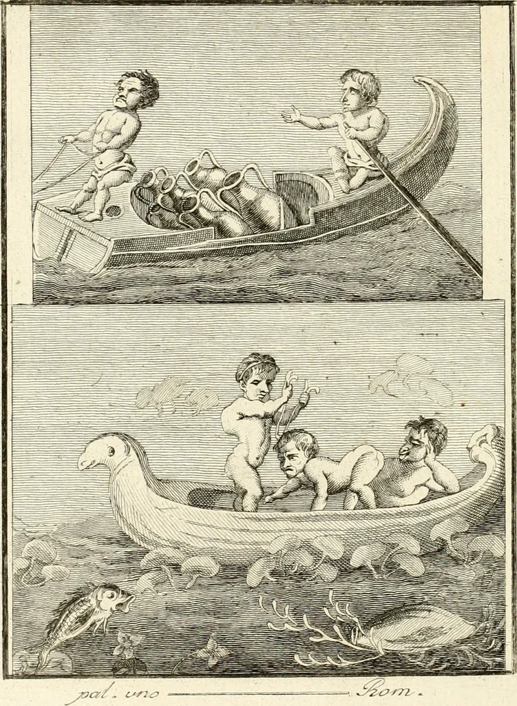 An illustration from Antiquités d'Herculanum, 1804, leaf 237