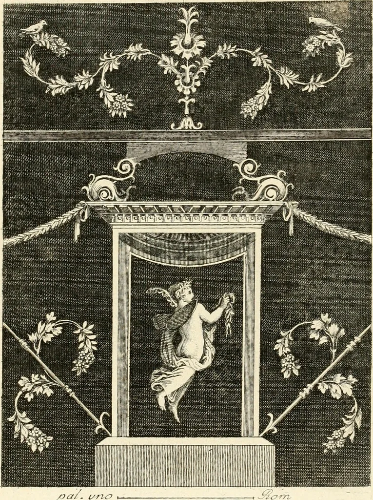 An illustration from Antiquités d'Herculanum, 1804, leaf 241