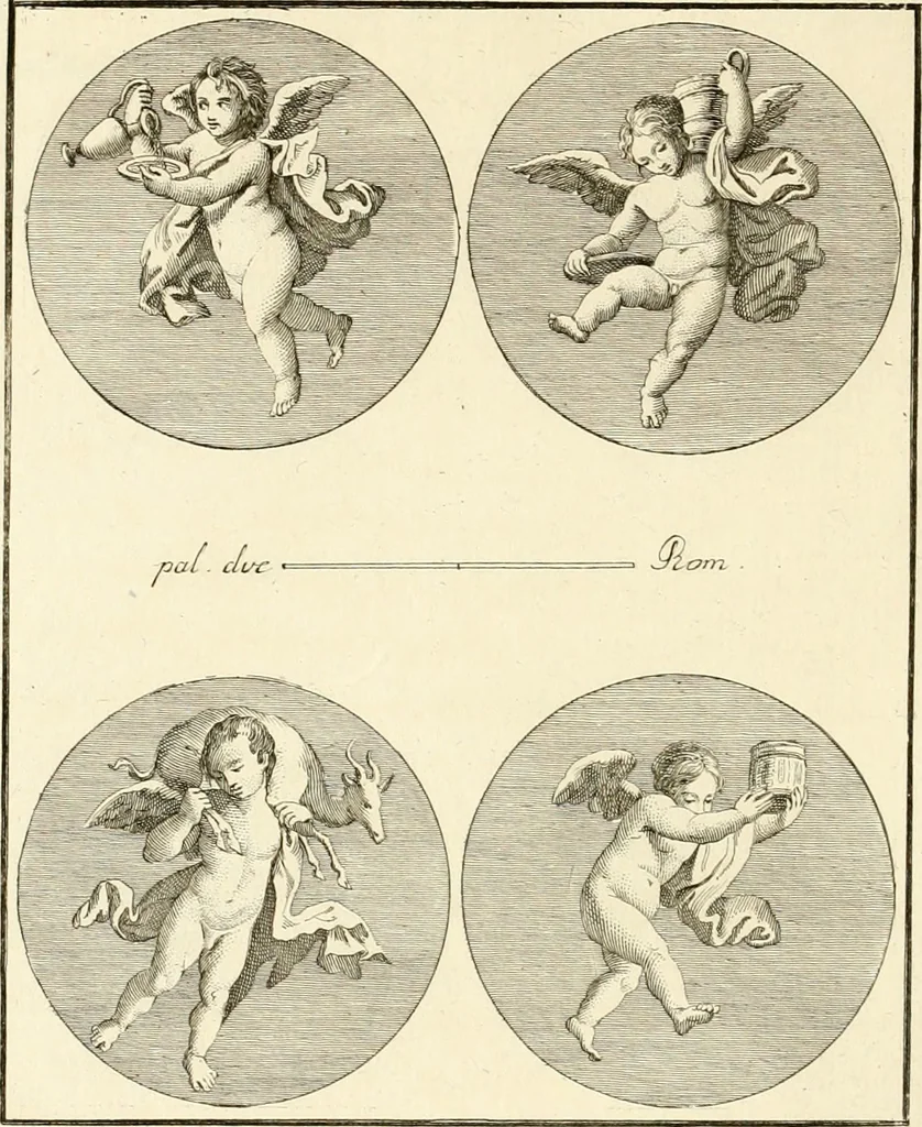 An illustration from Antiquités d'Herculanum, 1804, leaf 29
