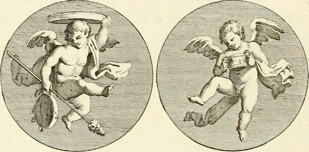 An illustration from Antiquités d'Herculanum, 1804, leaf 33
