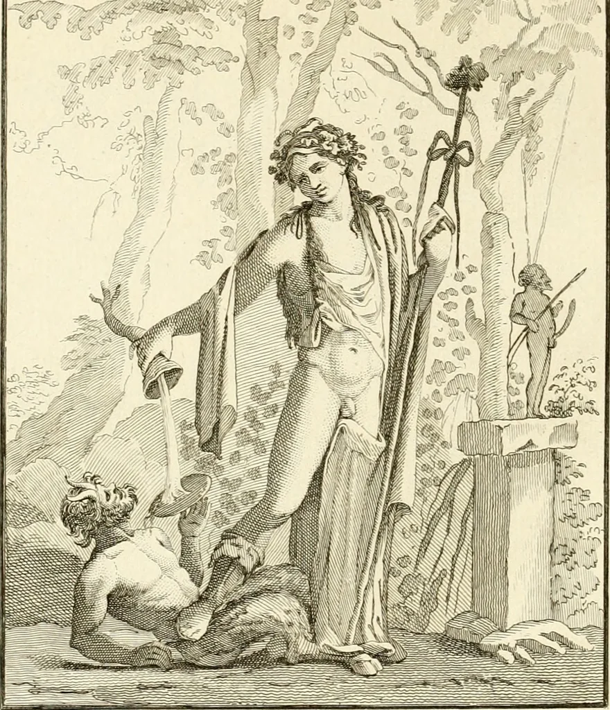 An illustration from Antiquités d'Herculanum, 1804, leaf 37