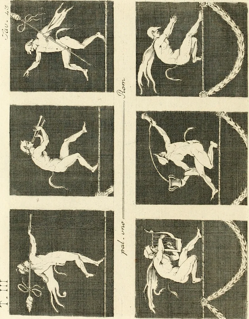 An illustration from Antiquités d'Herculanum, 1804, leaf 57