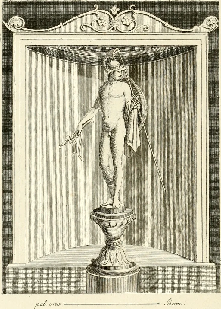 An illustration from Antiquités d'Herculanum, 1804, leaf 65