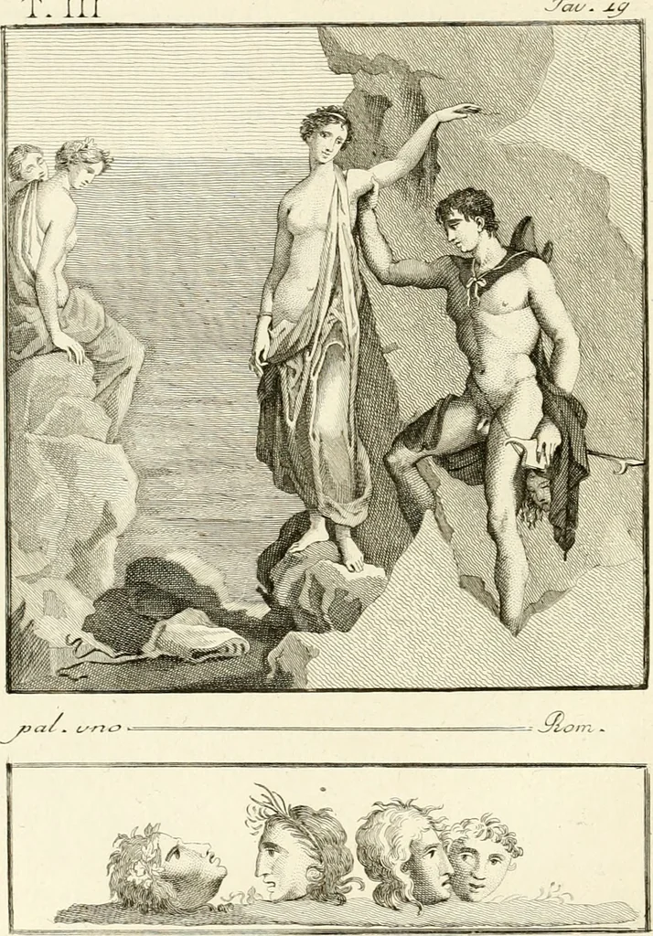 An illustration from Antiquités d'Herculanum, 1804, leaf 81