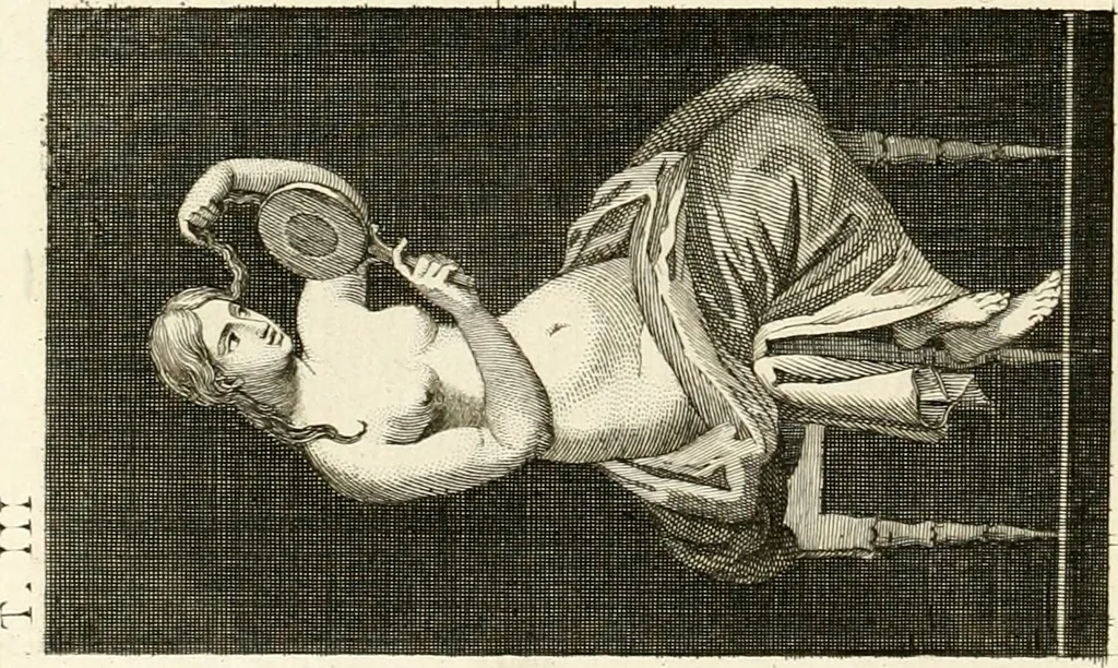 An illustration from Antiquités d'Herculanum, 1804, leaf 9