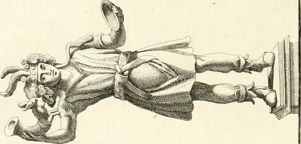 An illustration from Antiquités d'Herculanum, 1804, leaf 113
