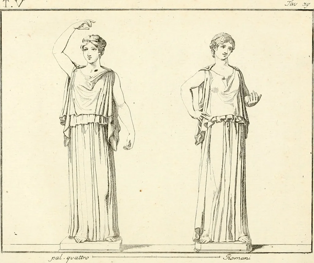 An illustration from Antiquités d'Herculanum, 1804, leaf 161
