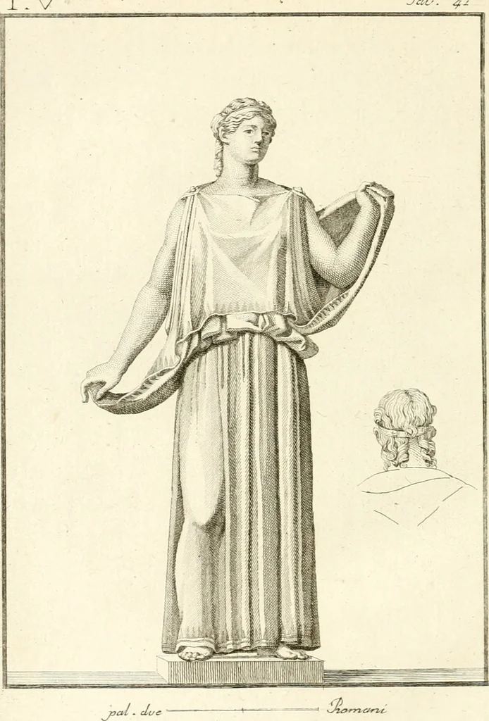 An illustration from Antiquités d'Herculanum, 1804, leaf 169