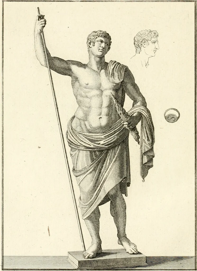 An illustration from Antiquités d'Herculanum, 1804, leaf 177