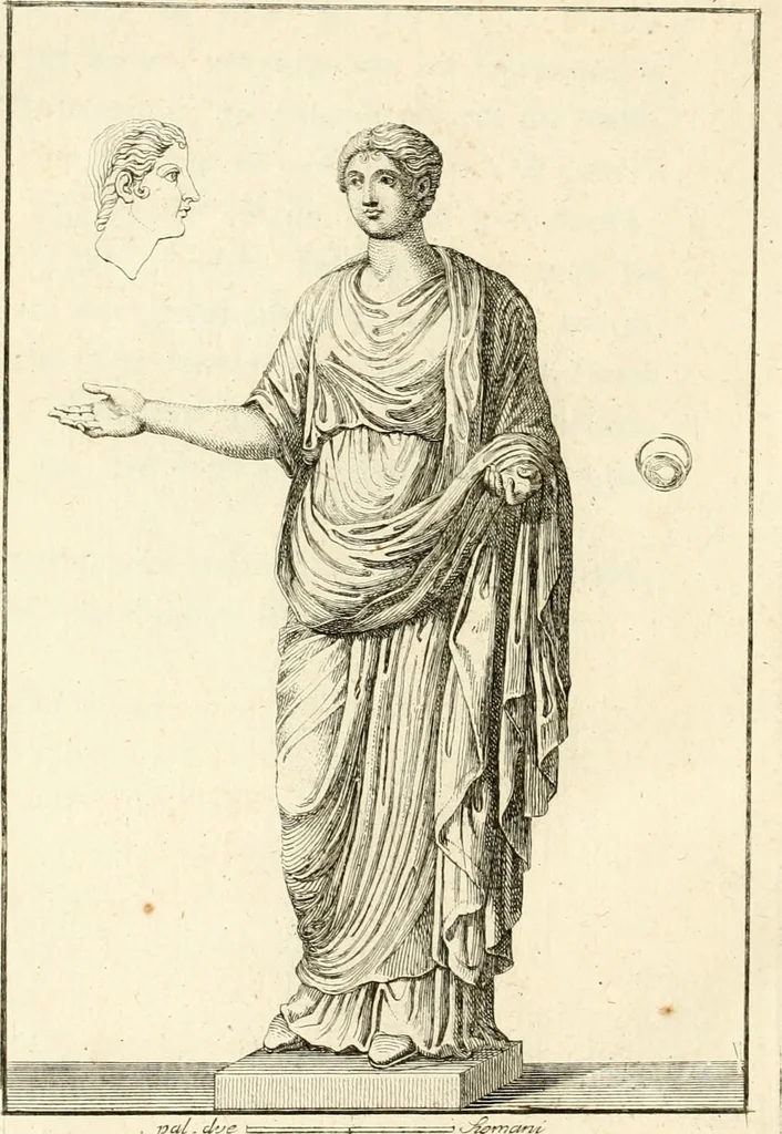 An illustration from Antiquités d'Herculanum, 1804, leaf 189