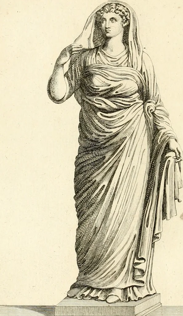 An illustration from Antiquités d'Herculanum, 1804, leaf 197