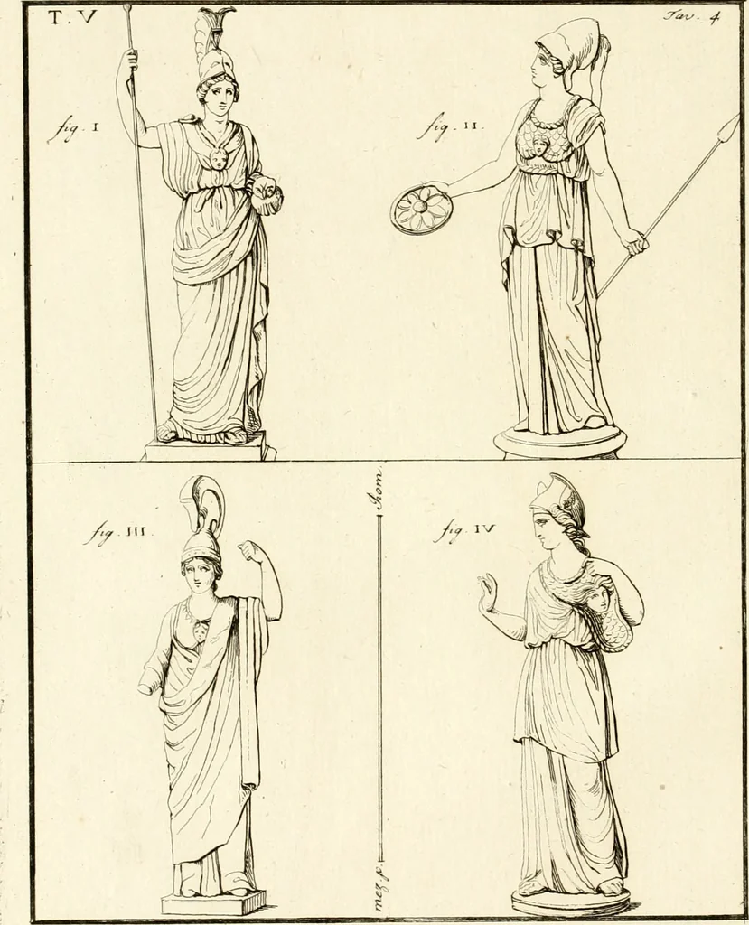 An illustration from Antiquités d'Herculanum, 1804, leaf 21