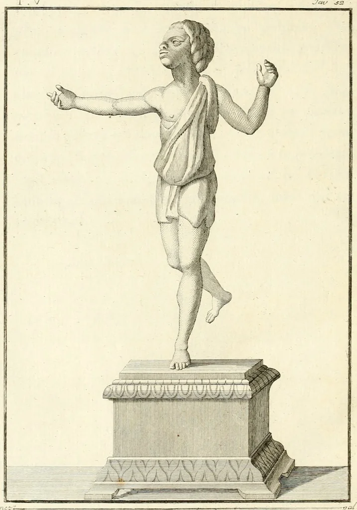 An illustration from Antiquités d'Herculanum, 1804, leaf 213