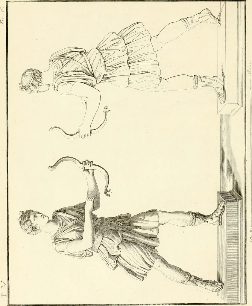 An illustration from Antiquités d'Herculanum, 1804, leaf 29