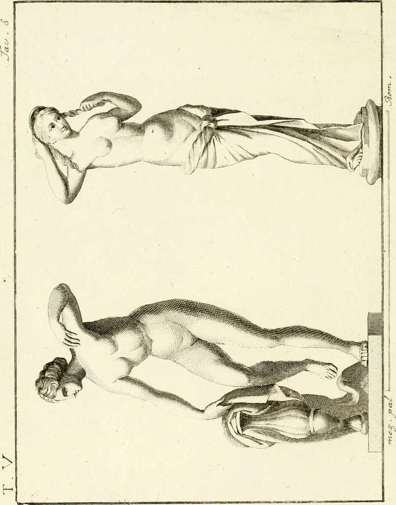 An illustration from Antiquités d'Herculanum, 1804, leaf 37