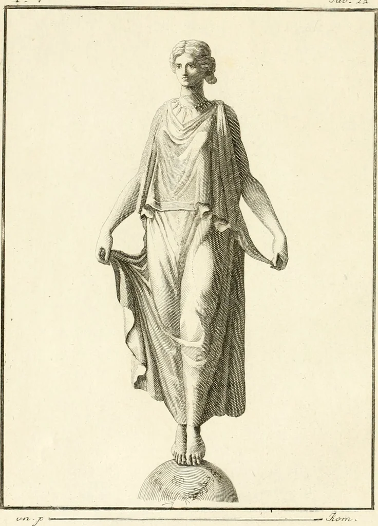 An illustration from Antiquités d'Herculanum, 1804, leaf 53