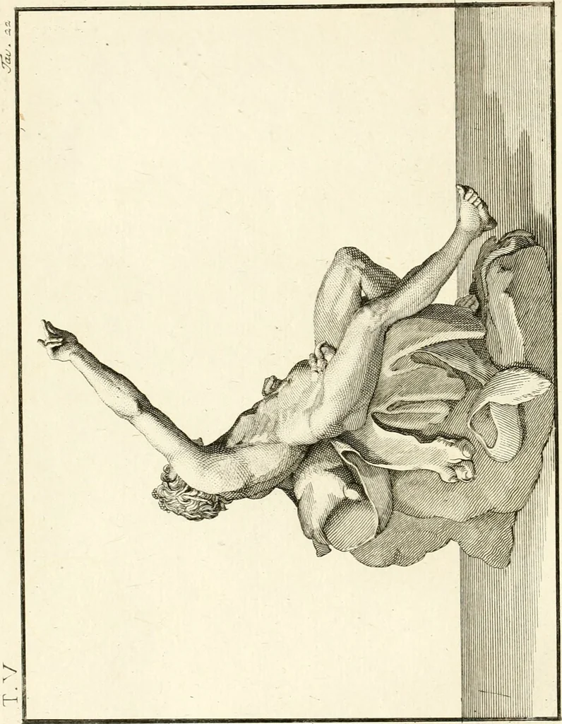 An illustration from Antiquités d'Herculanum, 1804, leaf 93