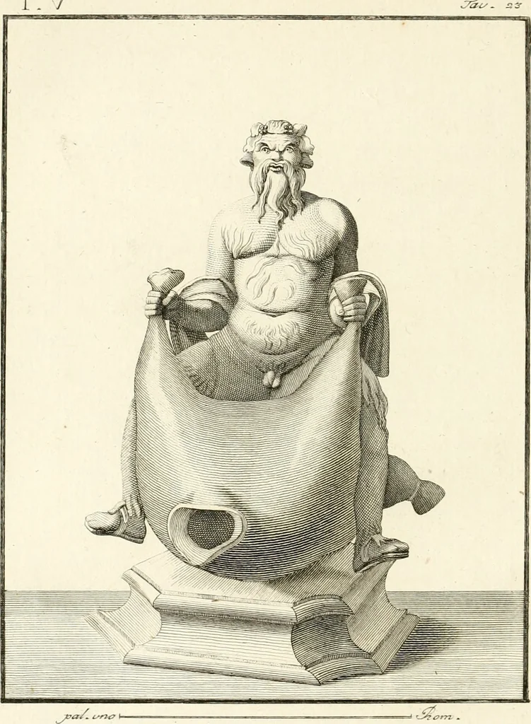 An illustration from Antiquités d'Herculanum, 1804, leaf 97