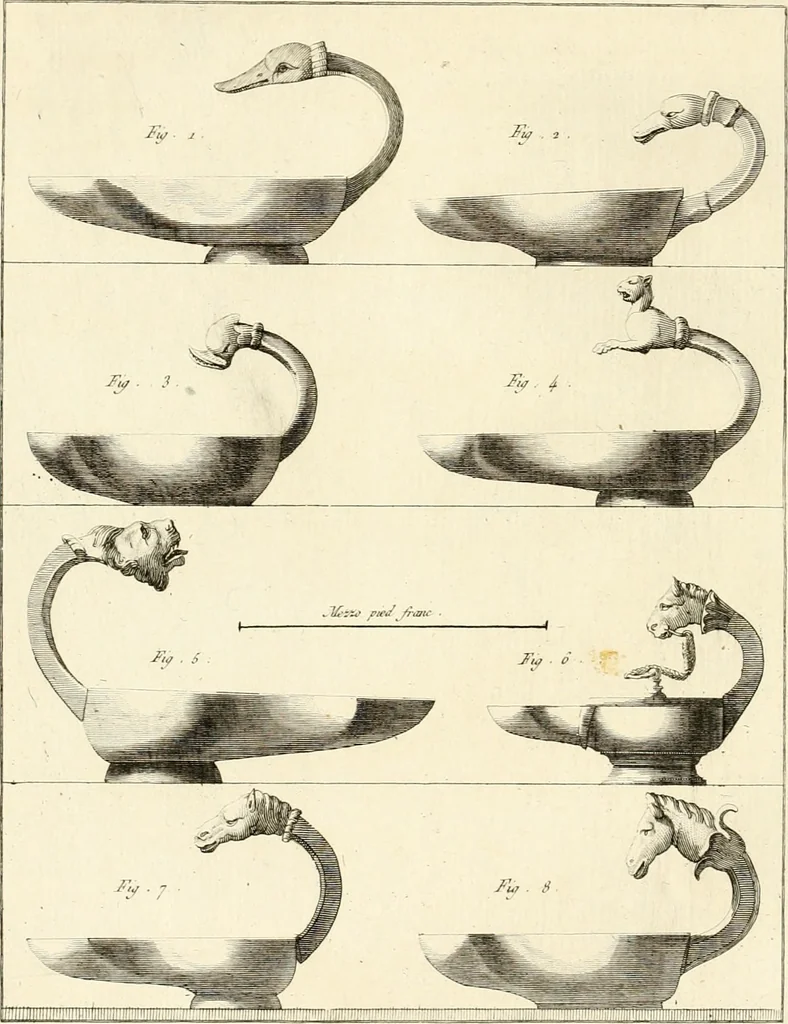 An illustration from Antiquités d'Herculanum, 1804, leaf 103