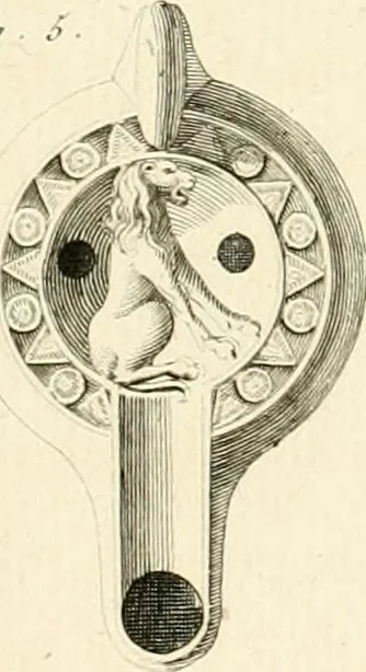 An illustration from Antiquités d'Herculanum, 1804, leaf 107