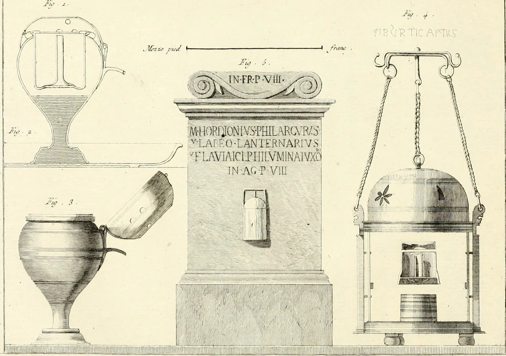 An illustration from Antiquités d'Herculanum, 1804, leaf 129