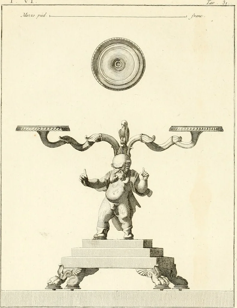 An illustration from Antiquités d'Herculanum, 1804, leaf 147