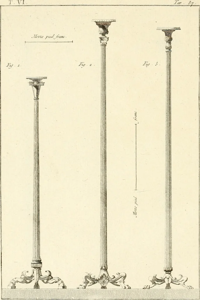 An illustration from Antiquités d'Herculanum, 1804, leaf 169
